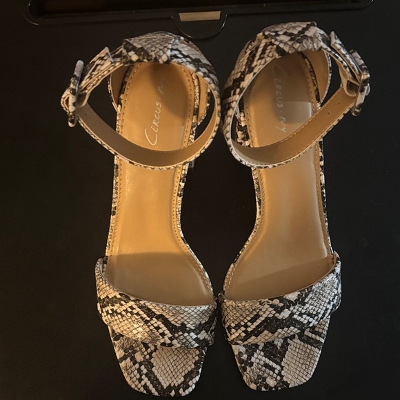 Circus by Sam Edelman Snake Print Heels - Picture 2 of 6
